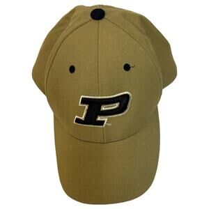 Purdue Boilermakers Hat Cap Men's NCAA College Gold. Size 7.5 - Basketball